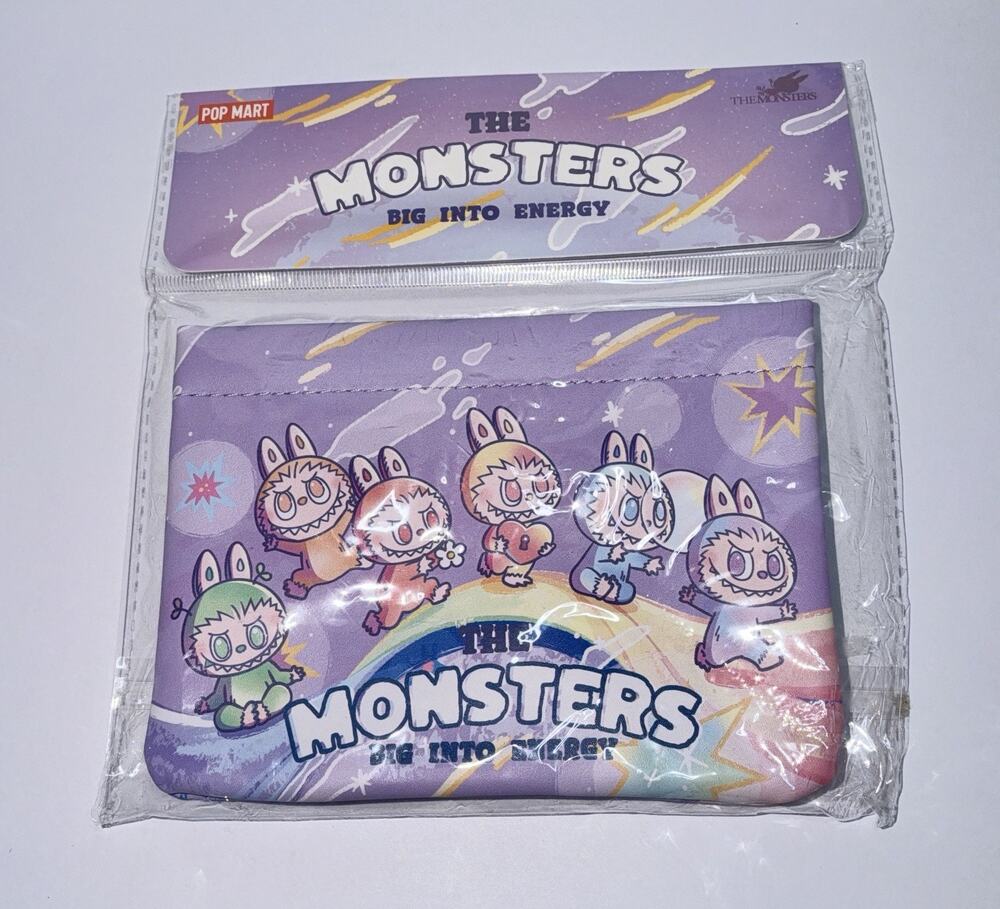 Pop MART Labubu Coin Pouch the Monsters Big Into Energy Storage Bag Rare